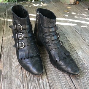 Modern Vice JETT CLASSIC II - BLACK PEBBLE GRAIN LEATHER / US: 8